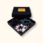 Prabangus šilkinių plaukų gumelių rinkinys