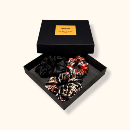 Šilkinių gumelių rinkinys 3vnt raudonos