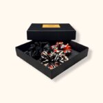 Šilkinių gumelių rinkinys 3vnt. raudona