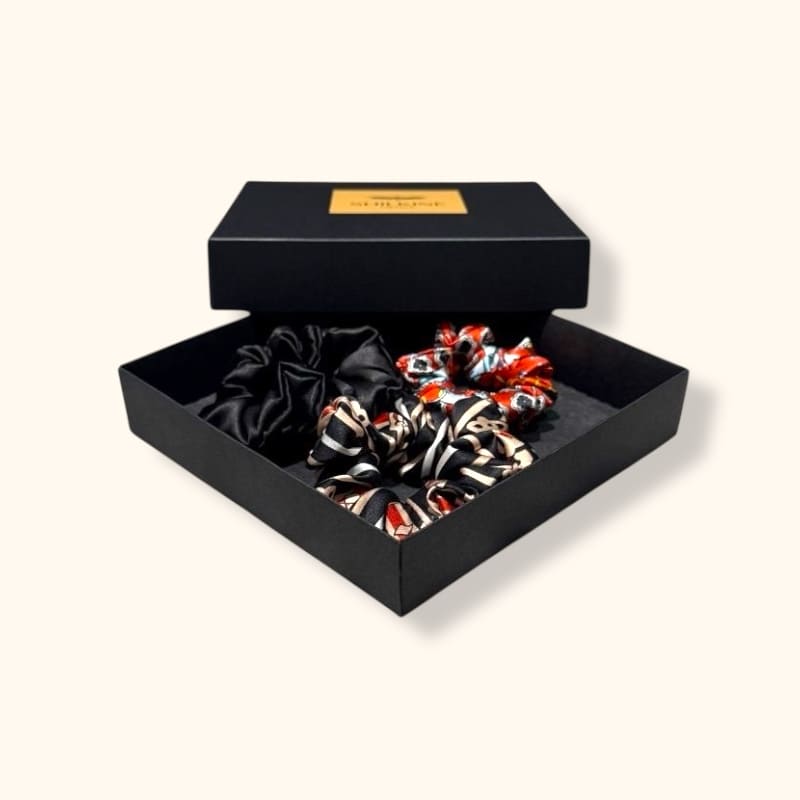 Šilkinių gumelių rinkinys 3vnt. raudona Šilkinių gumelių rinkinys 3vnt. raudona