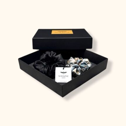 Šilkinių gumelių rinkinys žydra mini