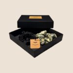 šilinių gumeliu rinkinys juoda ir samaninė iš arti