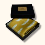 šilkinis šalikėlis su gervėmis