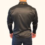 Šilkiniai vyriški marškiniai - Juodi sport - Image 2