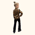 šilkiniai ombre marškiniai mergaitėms