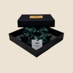 žalia didelė šilkinė gumelė