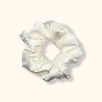 šilkinė balta gumelė