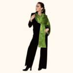 Šilkinis ilgas šalikas