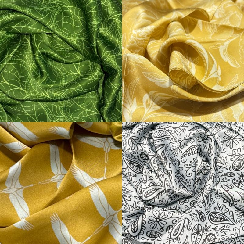 keturiu spalvu silkiniai salikeliai