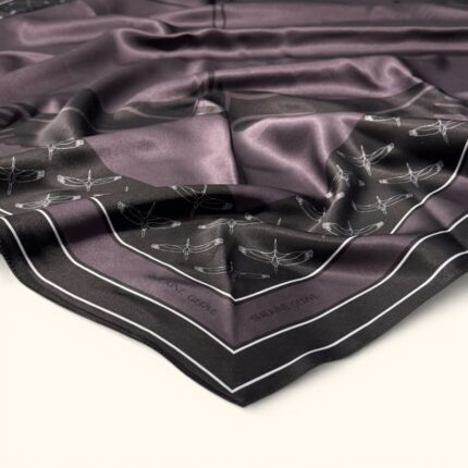 šilkinė kvadratinė didelė skara