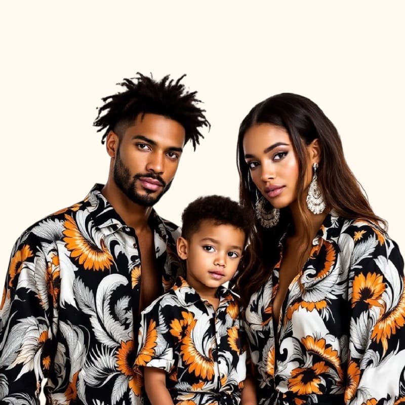 šilkiniai marškiniai šeimai