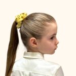 natūralaus šilko auksinė gymelė